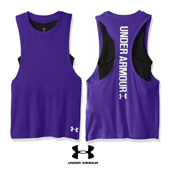 SOLD Under Armour Heat Gear 2-in-1 Muscle Tank Style #1298832 - Picture 14 of 15